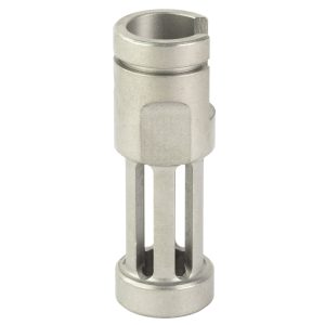 Alternative view of SAMSON B-TM FLASH HIDER FOR RUGER 10/22 -STAINLESS FINISH