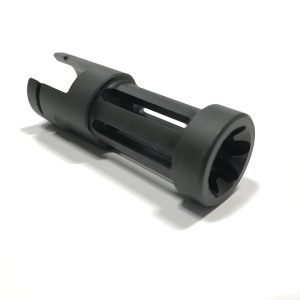 SAMSON B-TM FLASH HIDER FOR RUGER 10/22 – BLACK FINISH