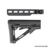 SAMSON B.R.E. BUFFERLESS RECEIVER EXT W/ FOLDING 1913 MOUNT – BLACK - Image 4