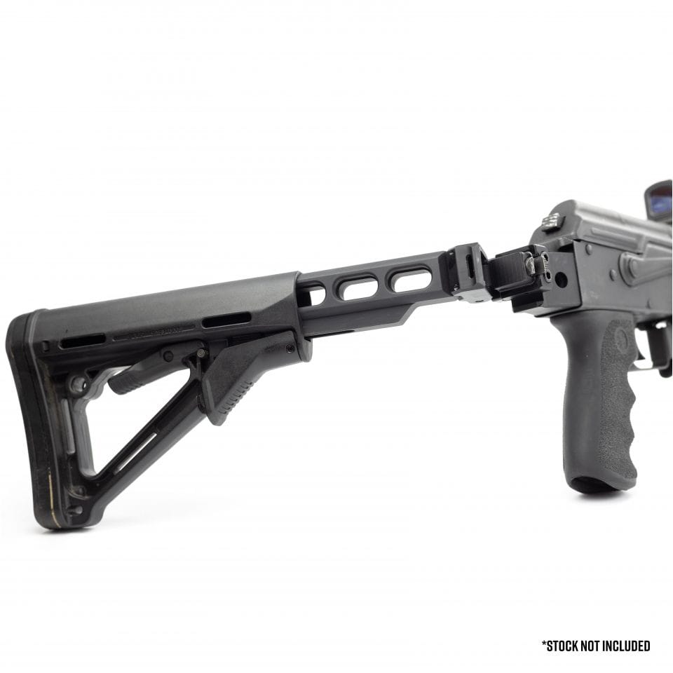 SAMSON B.R.E. BUFFERLESS RECEIVER EXT W/ FOLDING 1913 MOUNT – BLACK - Image 5