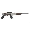 RUGER 10/22 B-TM BULL BARREL FOLDING STOCK BY SAMSON – STAINLESS FINISH - Image 2