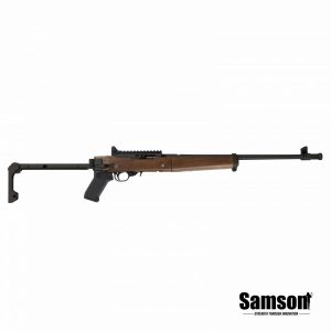 Alternative view of SAMSON B-TM FOLDING STOCK – FITS RUGER 10/22 TAKEDOWN – BLACK