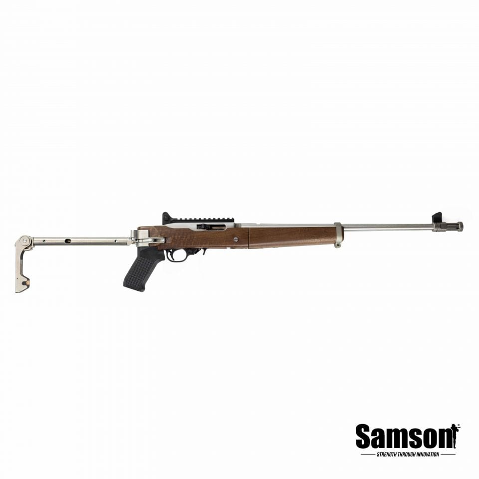SAMSON B-TM FOLDING STOCK – FITS RUGER 10/22 TAKEDOWN – STAINLESS - Image 3