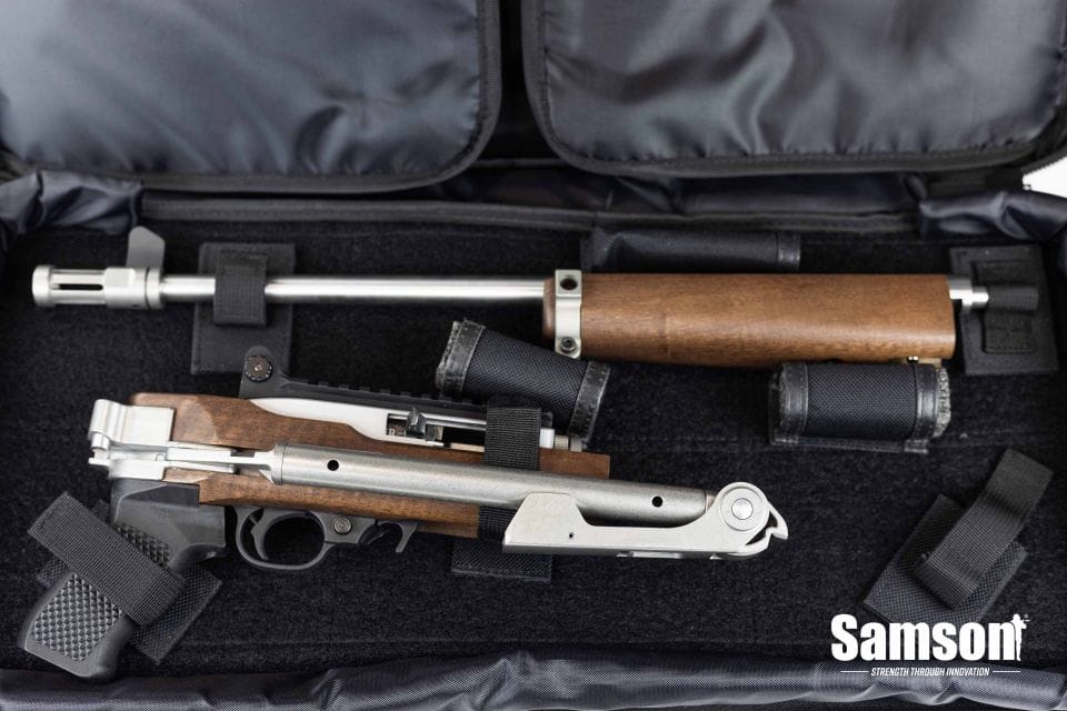 SAMSON B-TM FOLDING STOCK – FITS RUGER 10/22 TAKEDOWN – STAINLESS - Image 6
