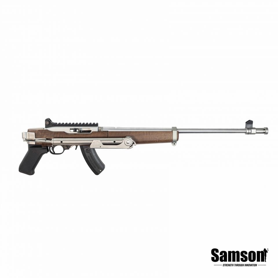 SAMSON B-TM FOLDING STOCK – FITS RUGER 10/22 TAKEDOWN – STAINLESS - Image 4