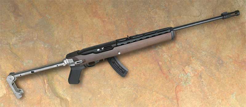 RUGER 10/22 B-TM FOLDING STOCK BY SAMSON – STAINLESS FINISH - Image 4