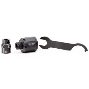 GEMTECH 22 QDA ASSEMBLY 1/2″x28 QD MOUNT FOR RIMFIRE SUPPRESSORS