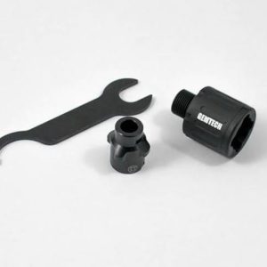 Alternative view of GEMTECH 22 QDA ASSEMBLY 1/2″x28 QD MOUNT FOR RIMFIRE SUPPRESSORS