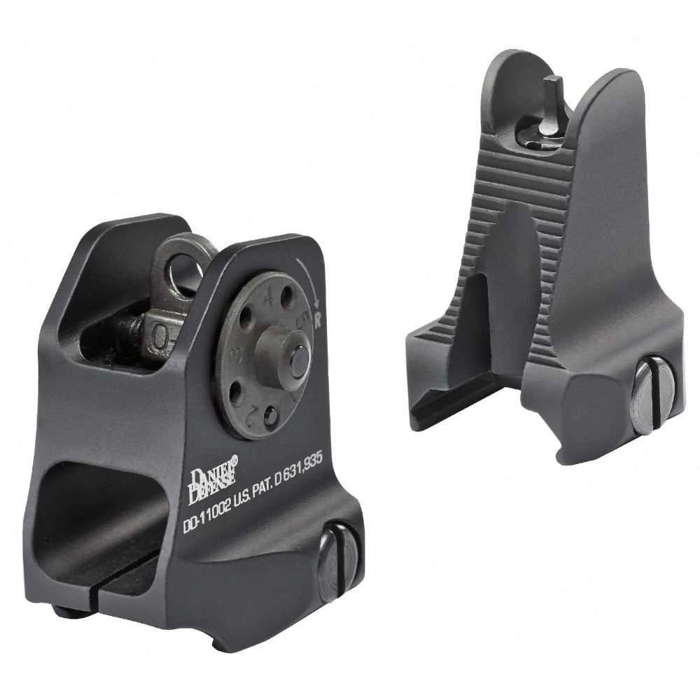 DANIEL DEFENSE FIXED FRONT & REAR SIGHT SET (ROCK & LOCK®)