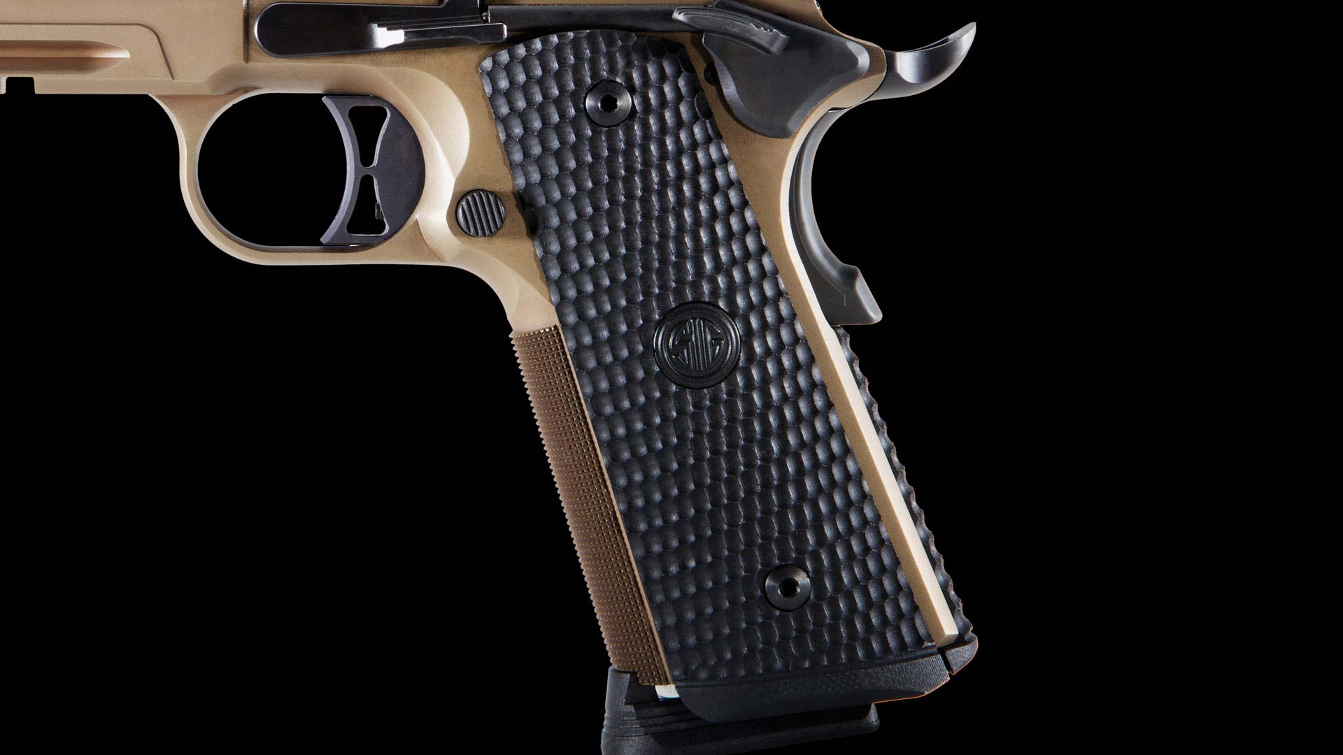 SIG SAUER 1911 EMPEROR SCORPION FDE G10 FULL-SIZE 5″ 45 ACP - Image 5