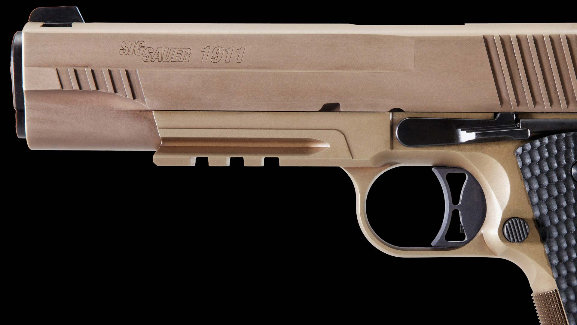 SIG SAUER 1911 EMPEROR SCORPION FDE G10 FULL-SIZE 5″ 45 ACP - Image 6