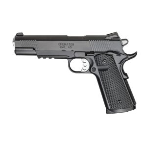 Alternative view of SPRINGFIELD ARMORY LOADED OPERATOR 1911 W/RAIL .45ACP 8RD PX9105LL18