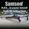 RUGER 10/22 B-TM FOLDING STOCK BY SAMSON – BLACK FINISH - Image 5