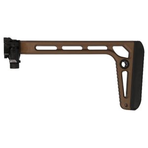 Alternative view of SIG SAUER MINIMALIST PLUS MCX/MPX FOLDING STOCK – COYOTE TAN