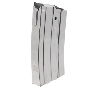 RUGER MINI-14 20RD FACTORY MAGAZINE – SILVER NICKEL TEFLON PLATED - Image 5