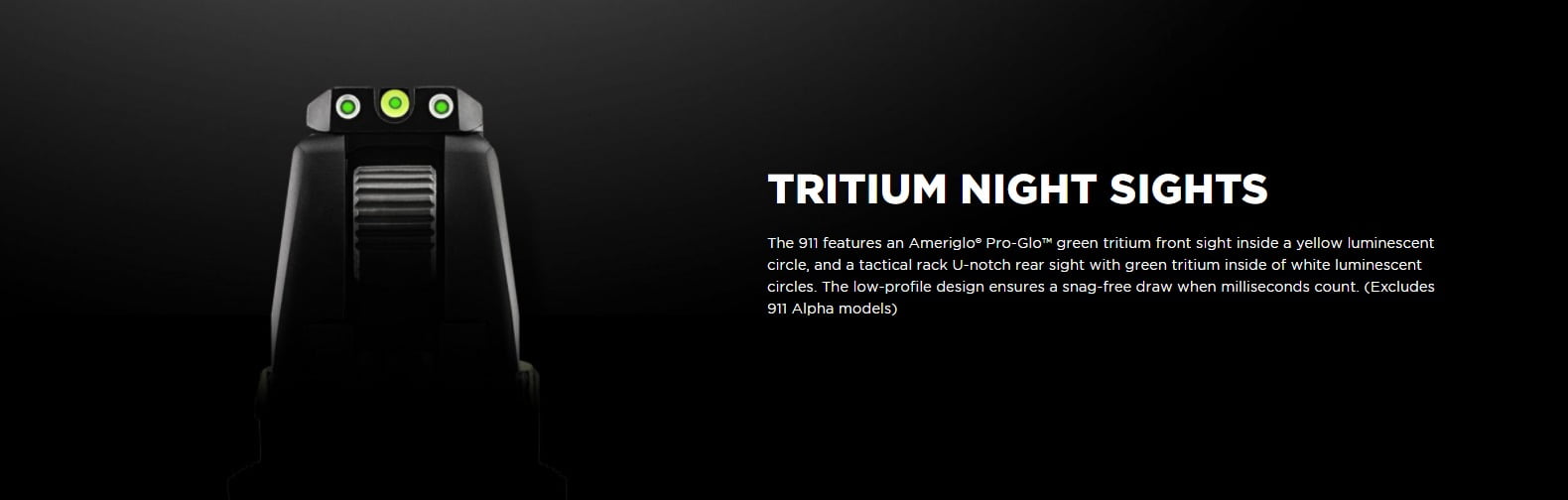 SPRINGFIELD ARMORY 911 380ACP 2.7″ NITRIDE BLACK – TRITIUM NIGHT SIGHTS - Image 8