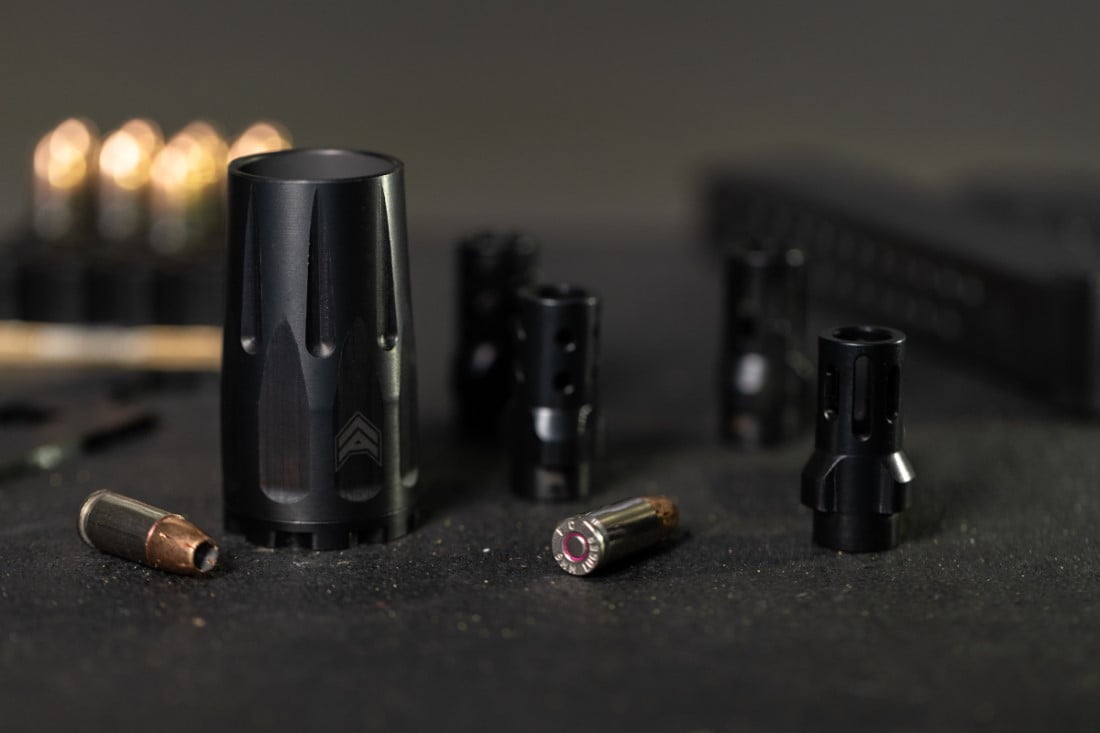 ANGSTADT ARMS BLASTWAVE 3-LUG QD 9MM BLAST SHIELD - Image 3