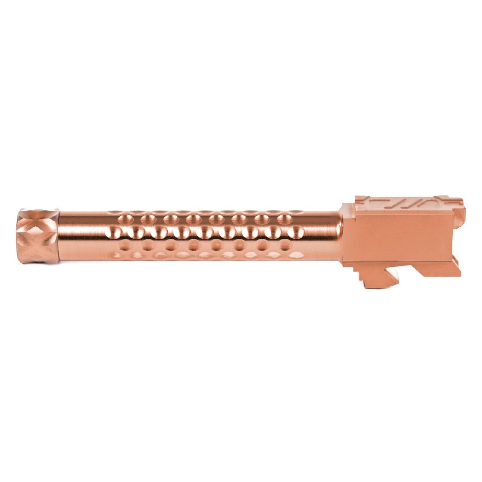 ZEV OPTIMIZED MATCH BARREL FOR GLOCK 17 GEN1-4 1/2″X28 THREADED BRONZE - Image 2