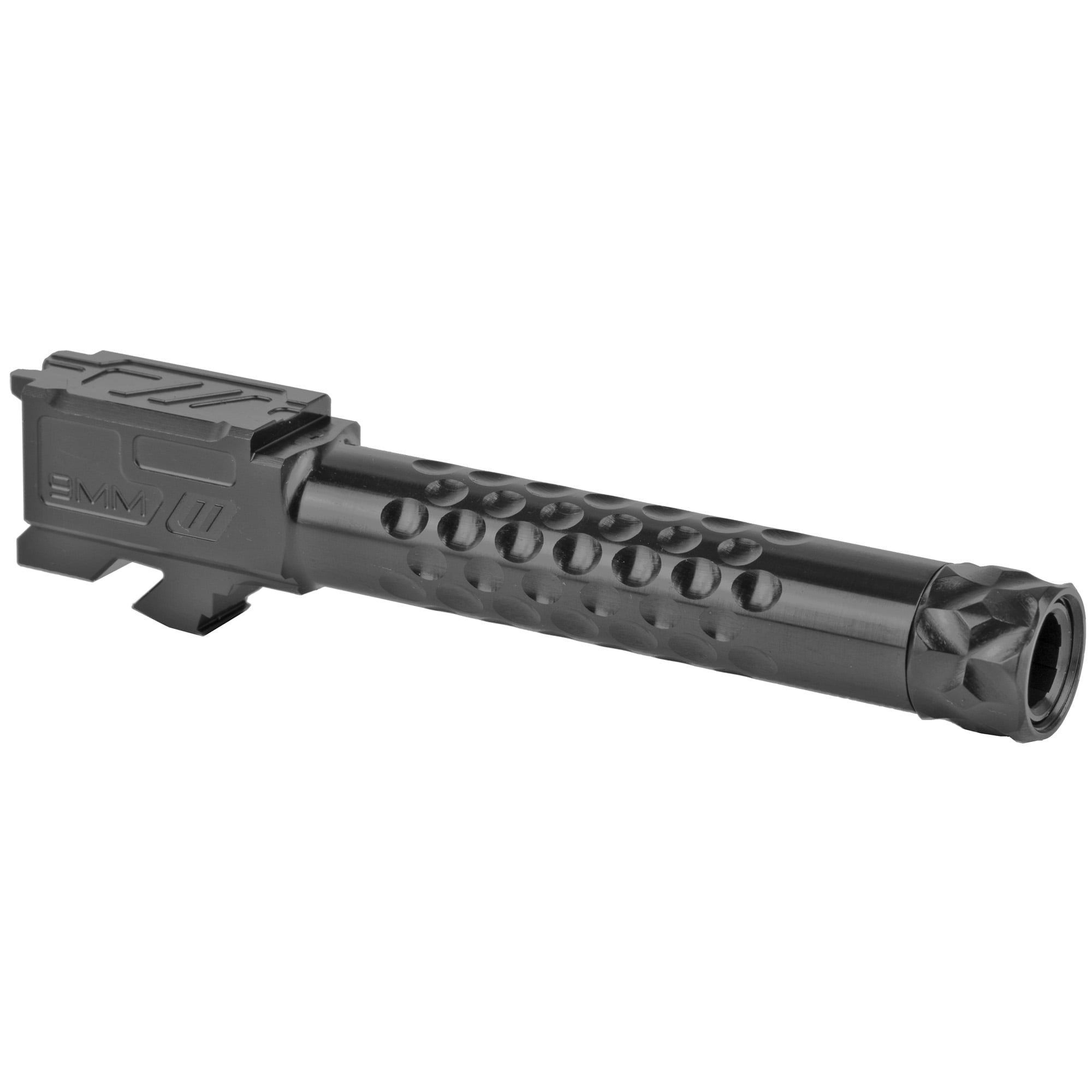 ZEV OPTIMIZED MATCH BARREL FOR GLOCK 19 GEN1-5 1/2″X28 THREADED DLC BLACK