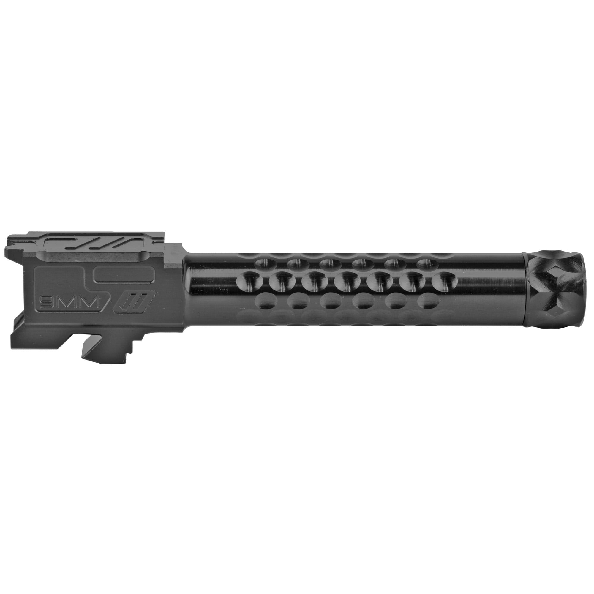 ZEV OPTIMIZED MATCH BARREL FOR GLOCK 19 GEN1-5 1/2″X28 THREADED DLC BLACK - Image 3