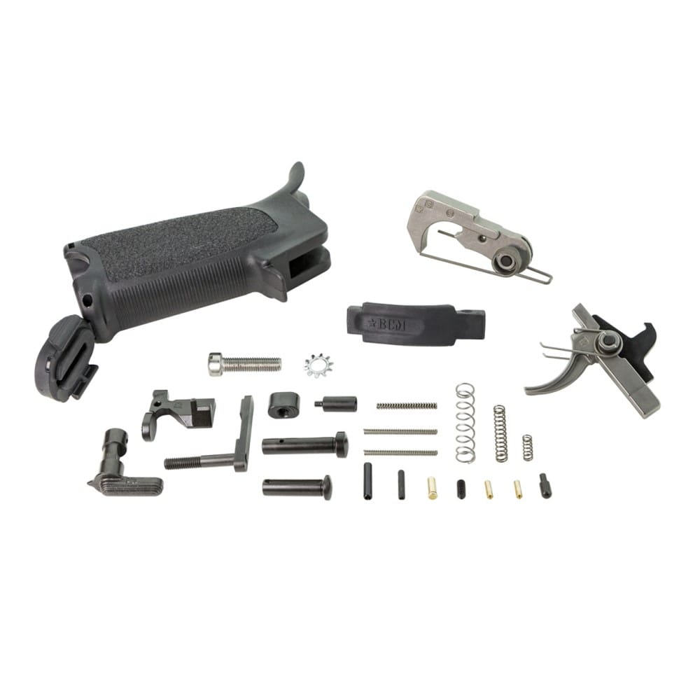 BCM AR-15 ENHANCED LOWER PARTS KIT – BLACK