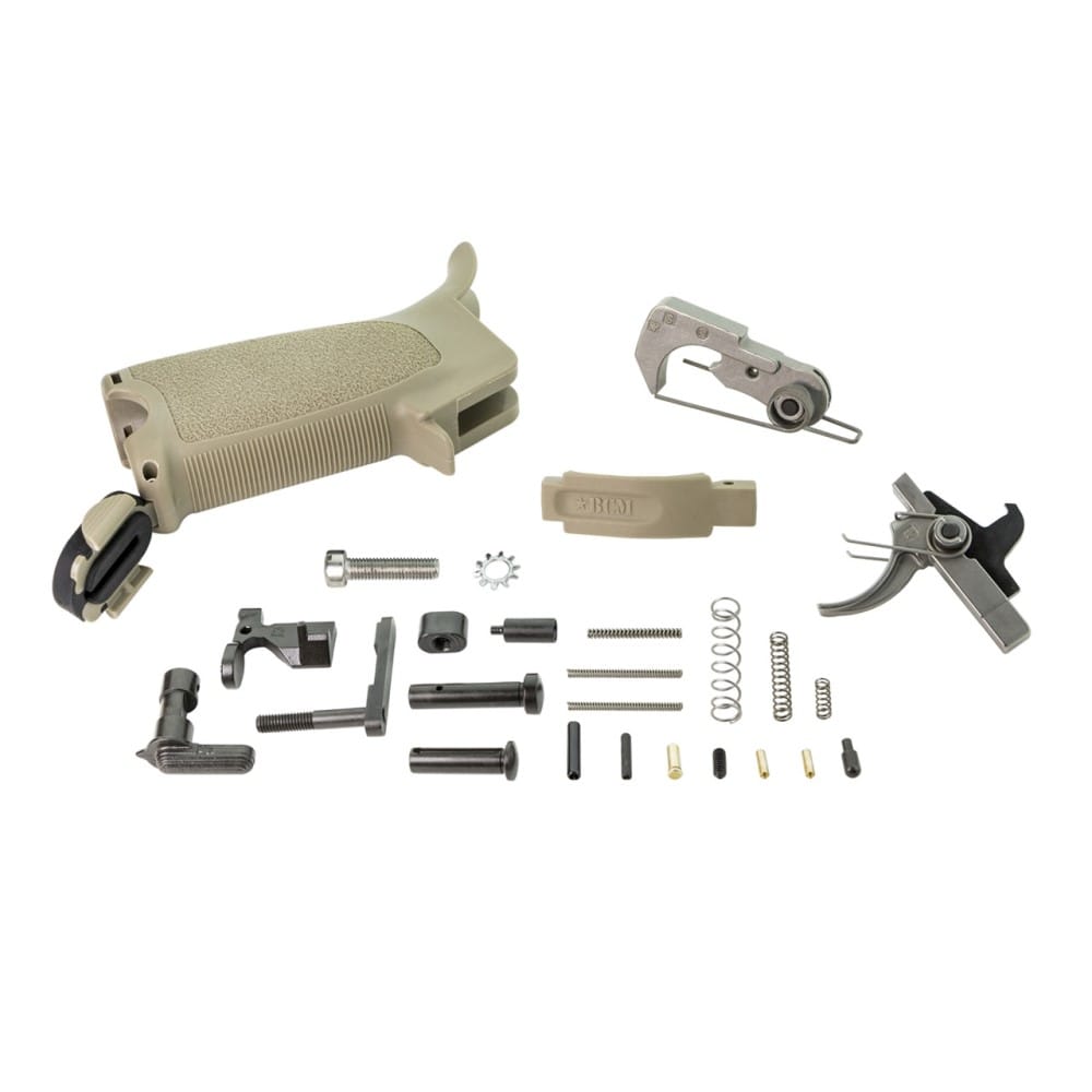 BCM AR-15 ENHANCED LOWER PARTS KIT – FDE