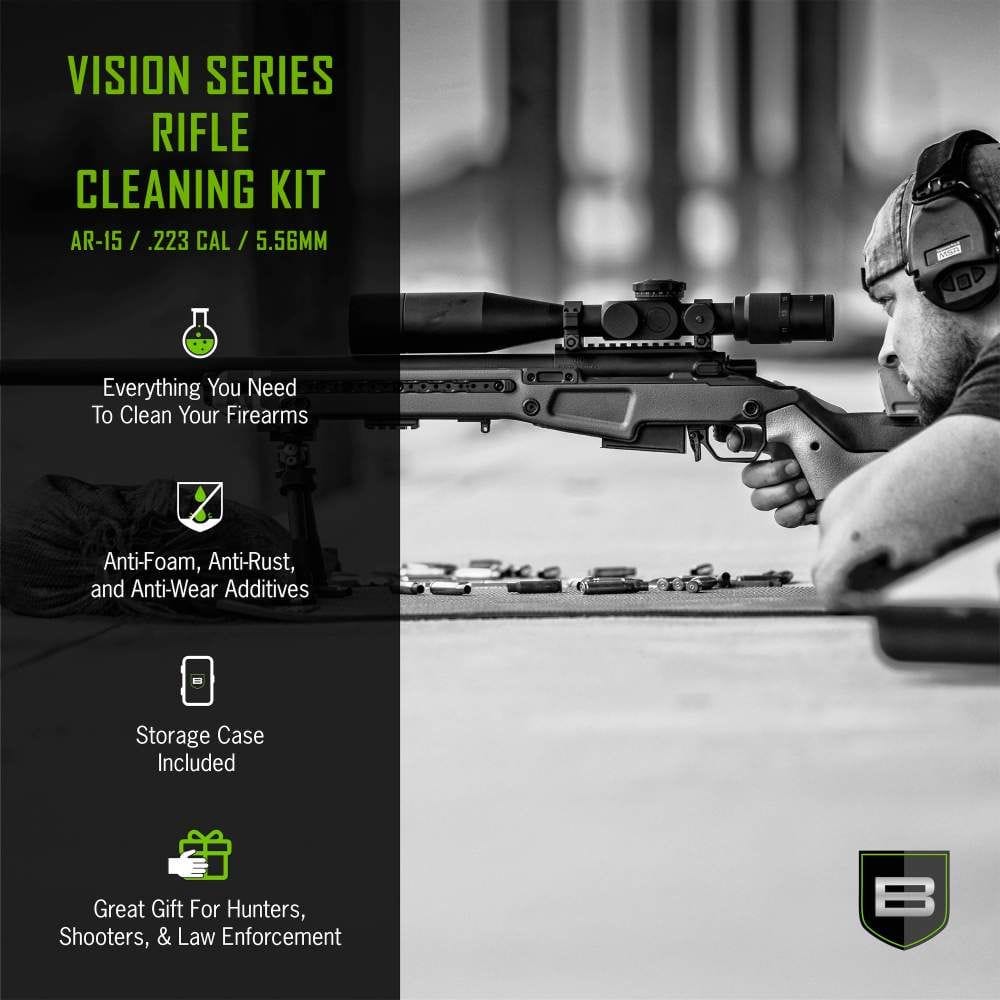BREAKTHROUGH CLEAN TECHNOLOGIES VISION SERIES RIFLE CLEANING KIT FOR AR-15 / 5.56MM / .223 CALIBER - Image 4