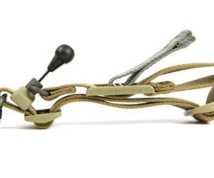 Alternative view of BLUE FORCE GEAR VICKERS 221 SLING – 2-TO-1 W/RED SWIVEL – COYOTE BROWN