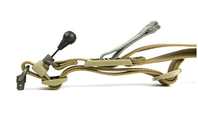 BLUE FORCE GEAR VICKERS 221 SLING – 2-TO-1 W/RED SWIVEL – COYOTE BROWN - Image 2