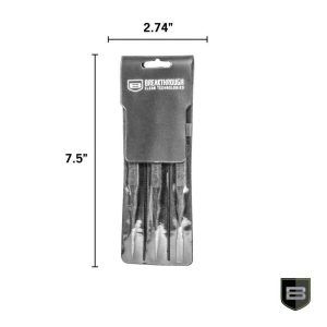 Alternative view of BREAKTHROUGH CLEAN TECHNOLOGIES FIBER REINFORCED POLYMER PICKS – 3 PACK WITH SLEEVE