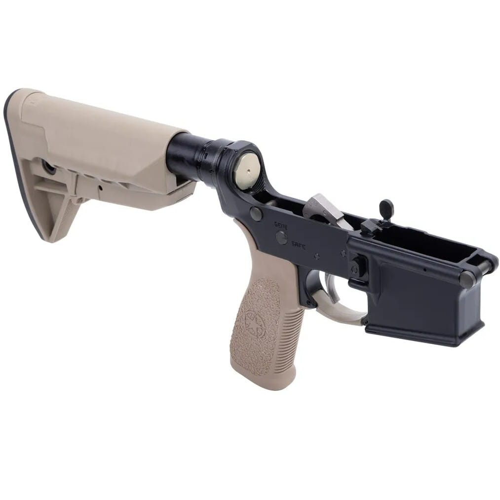 BCM COMPLETE LOWER RECEIVER GROUP W/ MOD 0 SOPMOD STOCK – FDE - Image 4
