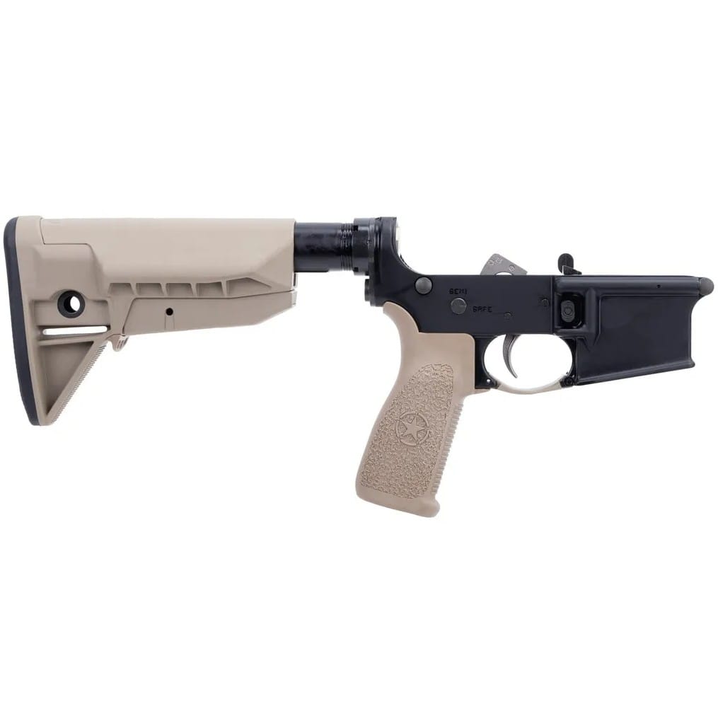 BCM COMPLETE LOWER RECEIVER GROUP W/ MOD 0 SOPMOD STOCK – FDE - Image 2