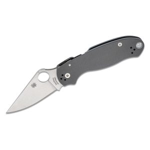 Alternative view of SPYDERCO PARA 3 DARK GRAY G-10 HANDLE – 3.0″ MAXAMET BLADE