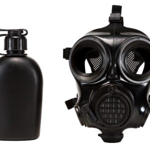 Alternative view of MIRA SAFETY CM-7M MILITARY CBRN GAS MASK W/ INCLUDED HYDRATION SYSTEM
