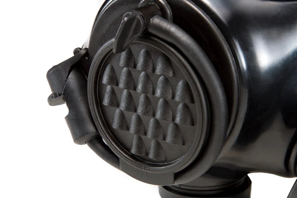 MIRA SAFETY CM-7M MILITARY CBRN GAS MASK W/ INCLUDED HYDRATION SYSTEM - Image 6