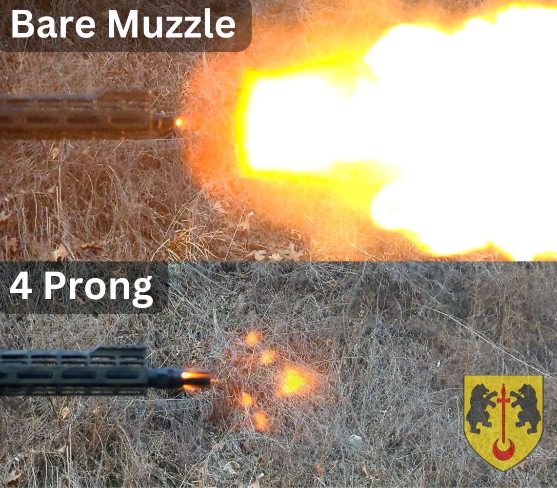 COMSTOCK 4-PRONG FLASH HIDER - Image 3