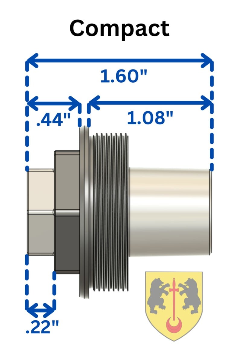 COMSTOCK COMPACT PLAN-B MUZZLE BRAKE - Image 7