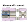 COMSTOCK FACEMOUNT COMPACT PLAN B FLASH HIDER - Image 5