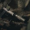 DEAD AIR MOJAVE 9 SUPPRESSOR – SILVER - Image 10