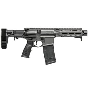 Alternative view of DANIEL DEFENSE DDM4 PDW SBR 300 BLACKOUT – COBALT FINISH – NFA ITEM