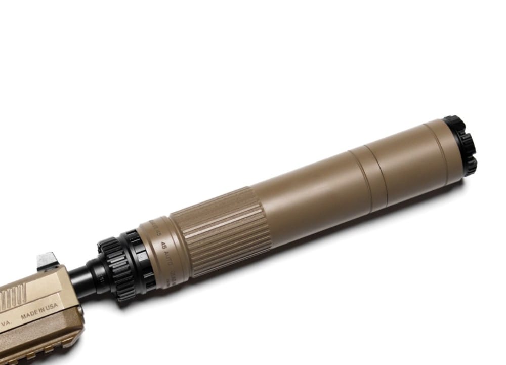 DEAD AIR MOJAVE 45 SUPPRESSOR – BLACK - Image 4