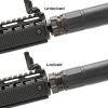 GRIFFIN ARMAMENT DUAL-LOK STEALTH FLASH SUPPRESSOR – 2.25″ - Image 3