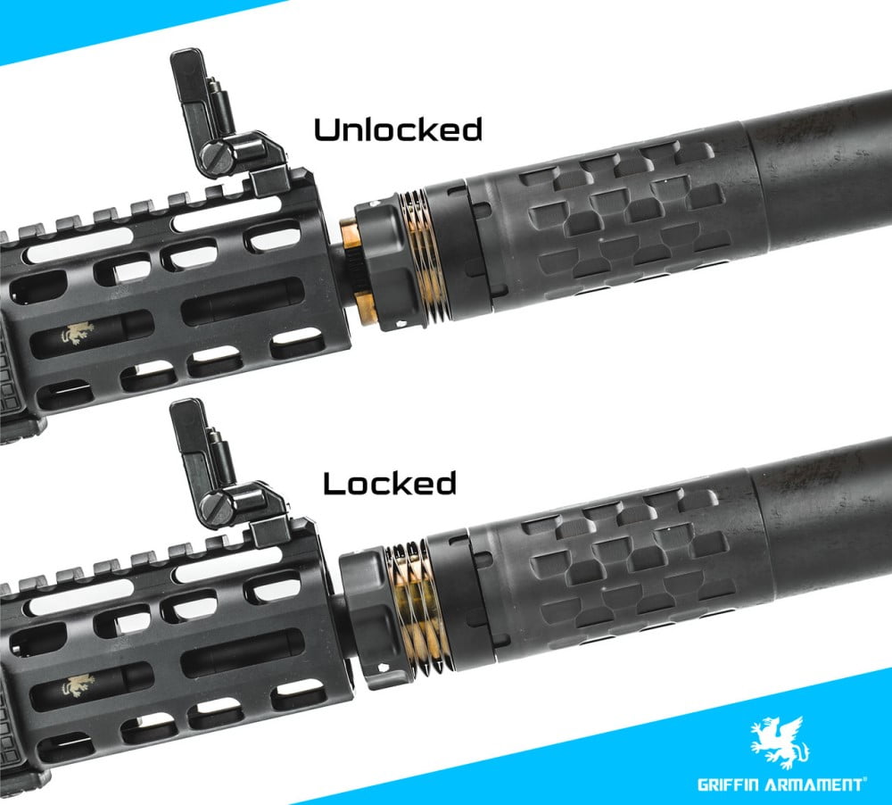 GRIFFIN ARMAMENT DUAL-LOK SILENCERCO CHARLIE MOUNT INTERFACE - Image 5