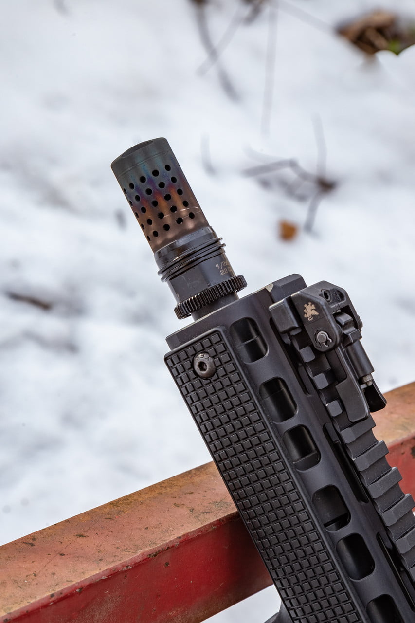GRIFFIN ARMAMENT DUAL-LOK TACTICAL COMPENSATOR 5/8X24 - Image 4