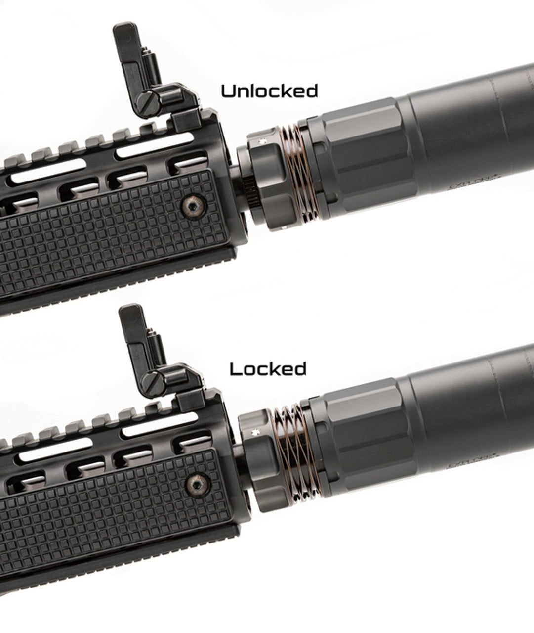 GRIFFIN ARMAMENT DUAL-LOK TACTICAL COMPENSATOR 5/8X24 - Image 5