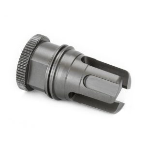GRIFFIN ARMAMENT DUAL-LOK TITANIUM MINIMALIST STEALTH FLASH SUPPRESSOR