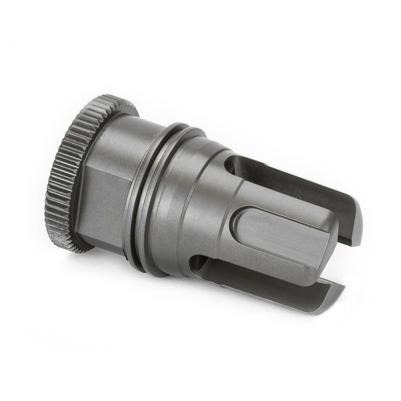 GRIFFIN ARMAMENT DUAL-LOK TITANIUM MINIMALIST STEALTH FLASH SUPPRESSOR