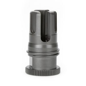 Alternative view of GRIFFIN ARMAMENT DUAL-LOK TITANIUM MINIMALIST STEALTH FLASH SUPPRESSOR