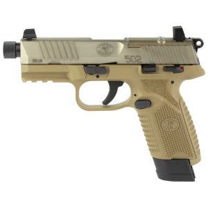 Alternative view of FN AMERICA 502 TACTICAL 22LR 15RD 4.6″ THREADED BARREL