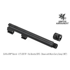 Alternative view of GRIFFIN ARMAMENT ATM BARREL FITS BERETTA 92FS